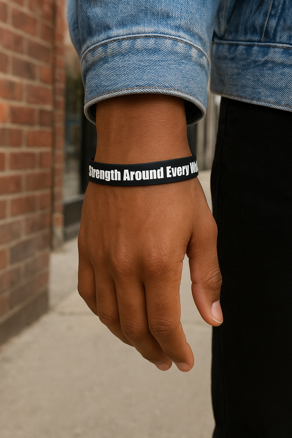 "Strength Around Every Wrist" Band